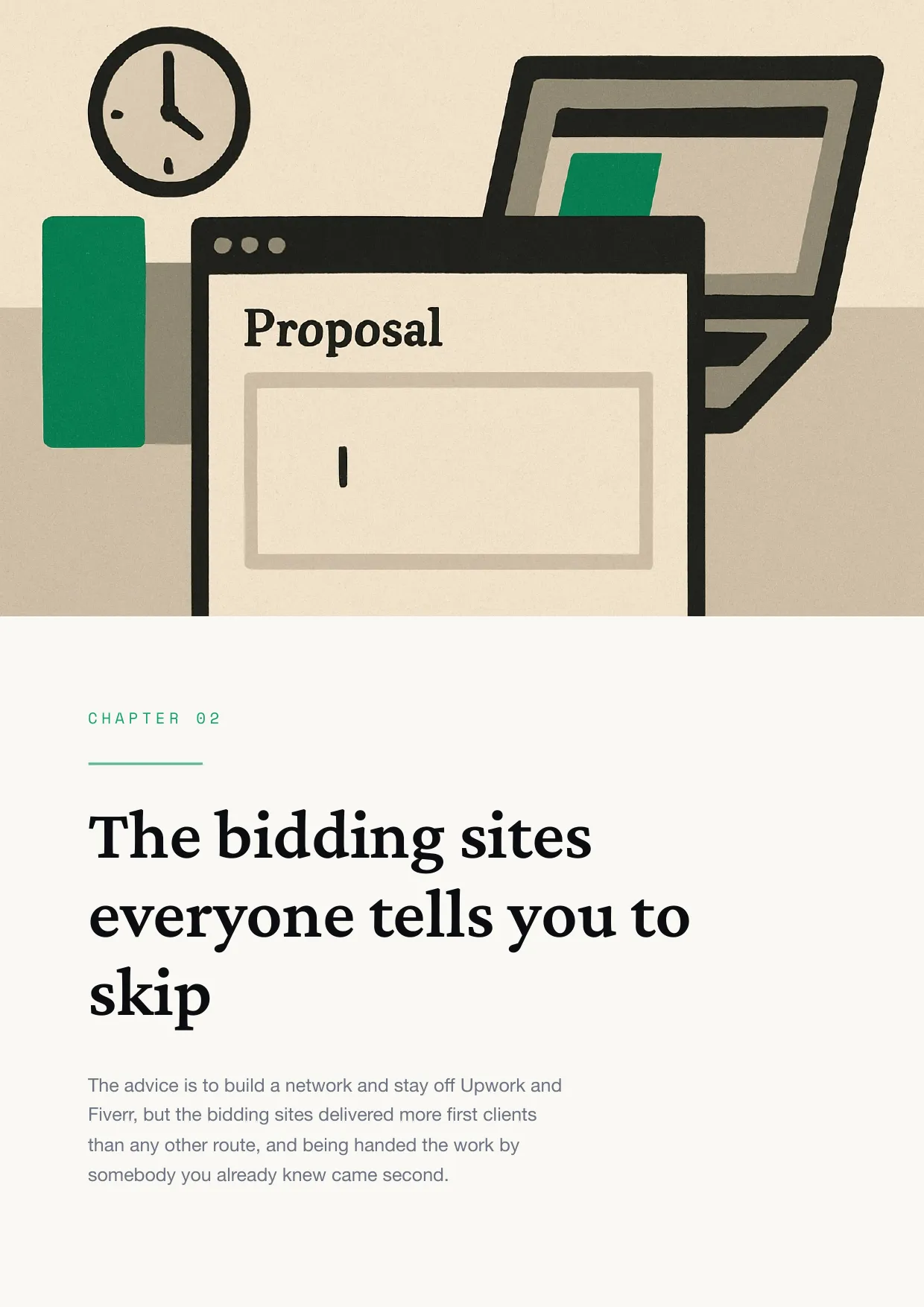 Chapter 2: The bidding sites everyone tells you to skip