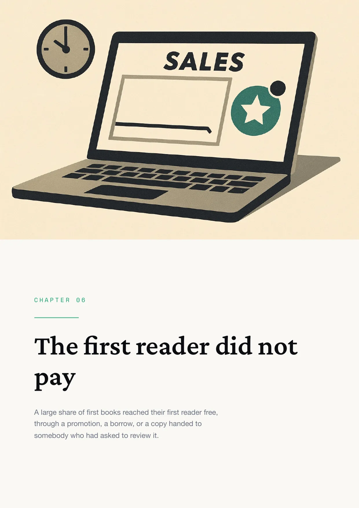 Chapter 6: The first reader did not pay