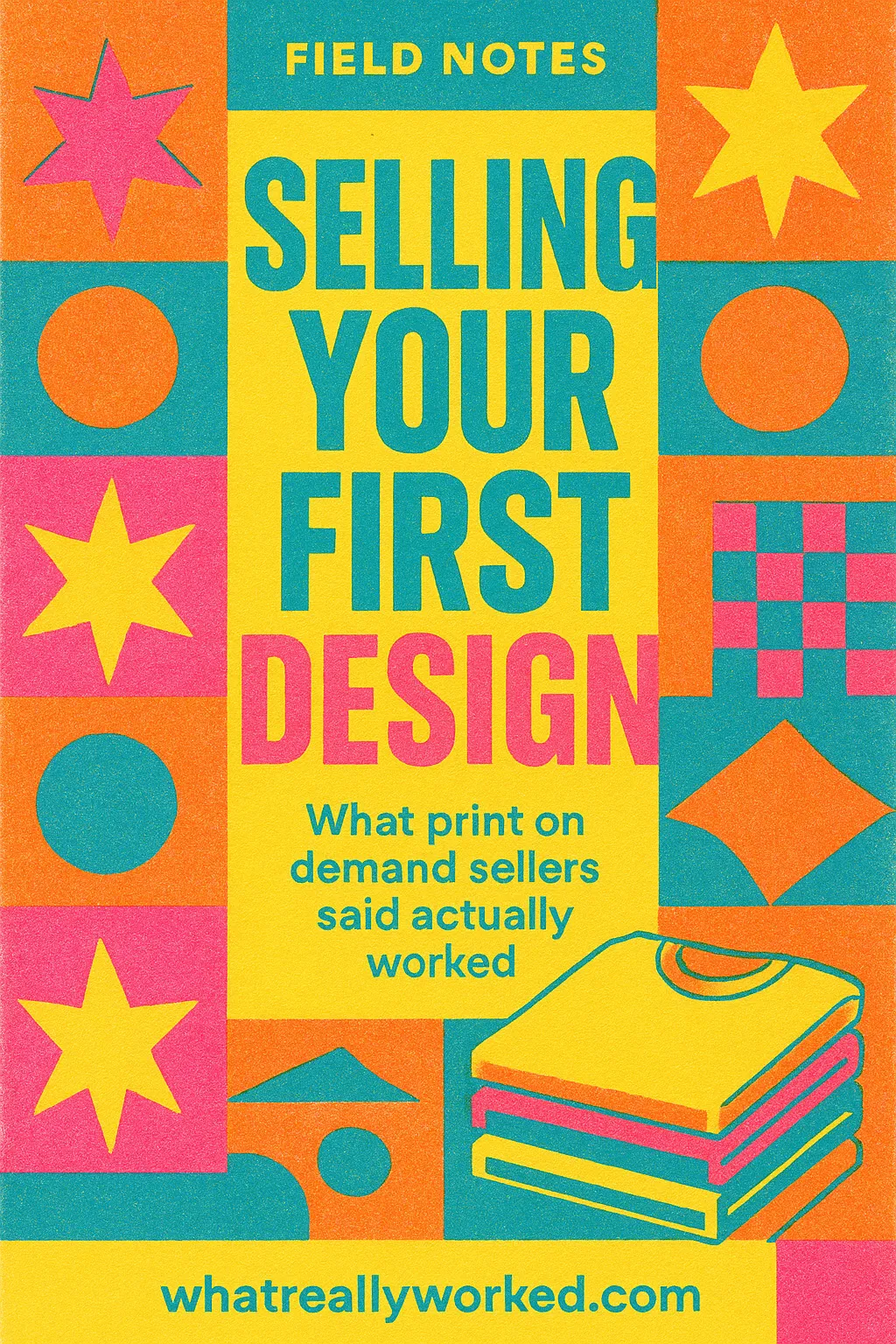 The jacket of book 05, Selling Your First Design